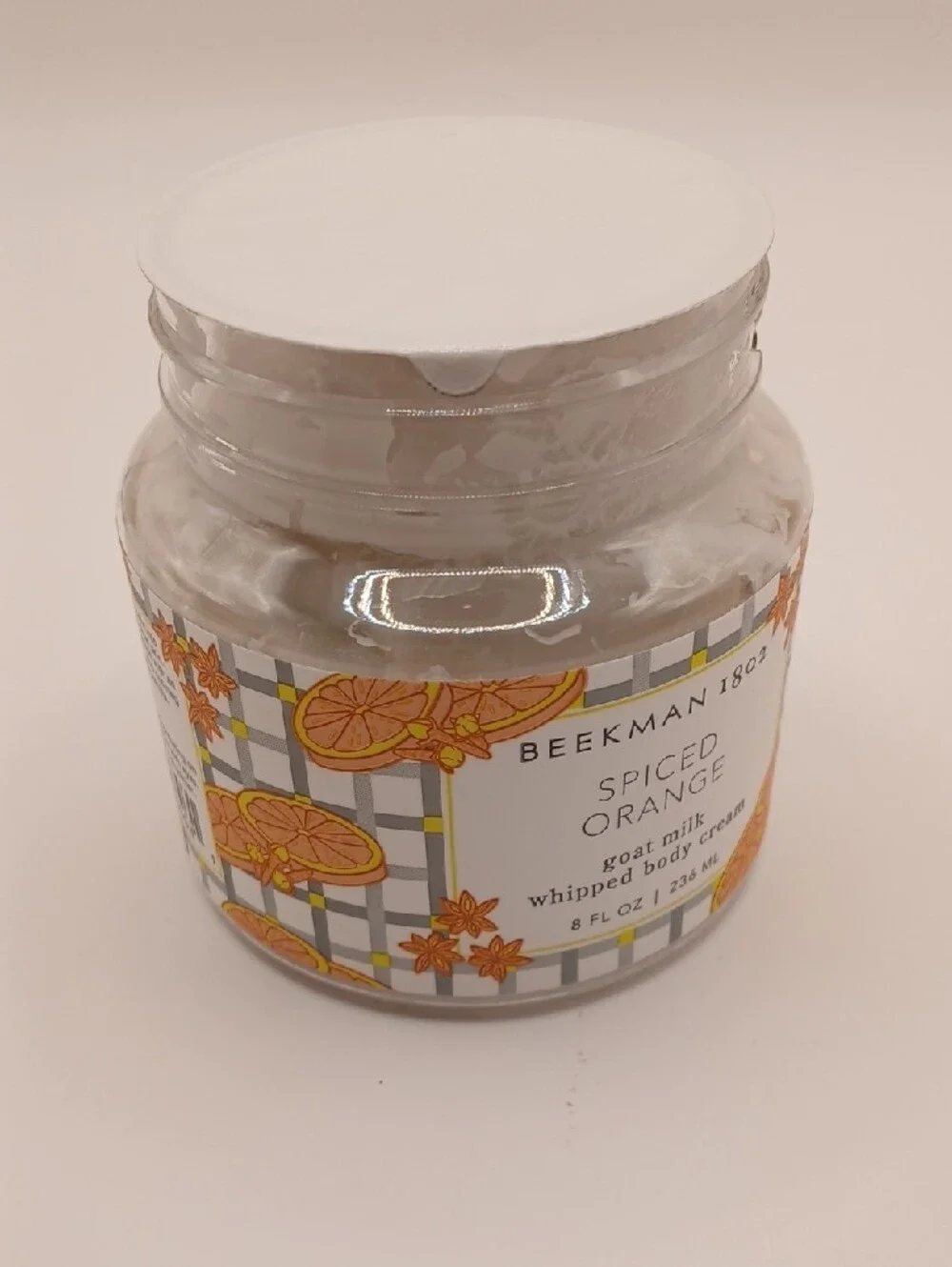 Beekman 1802 Spiced Orange Whipped Body Cream 8 oz. New Sealed